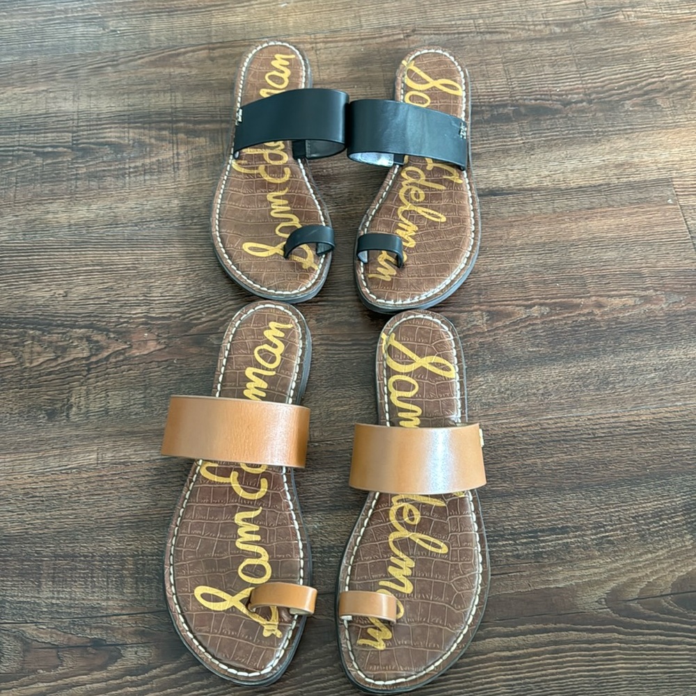 2 pair Sam Edelman sandals size 7